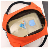 Canvas Lunch Bag Insulated Thermal Lunch Tote for Women Kids School