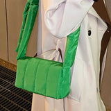 Small Shoulder Bag Women Fluffy Handbag Female Solid Totes Crossbody Bag