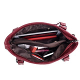 Casual Leather Clutch Women Zipper Soft Handbag Solid Shoulder Bags Pu