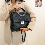 Chain Crossbody Bag for Women Clutch Purses Winter