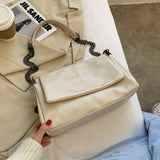 Chain Messenger Bag Women Large Capacity Shoulder Crossbody Casual Handbags