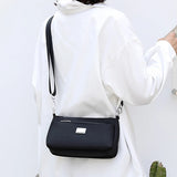 Waterproof Nylon Crossbody Bag for Women Satchel Shoulder Messenger Bags