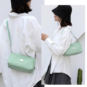 Waterproof Crossbody Bag Nylon Satchel Female Shoulder Bag