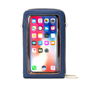 Small Women's Cellphone Wallet Crossbody Handbag