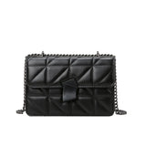 Women Leather Crossbody Bags Chain Small Messenger Bag Lady Shoulder Totes