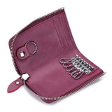Premium Leather Women Minimalist Key Holder Case Keychains