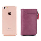 Premium Leather Women Minimalist Key Holder Case Keychains