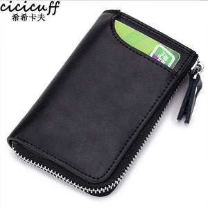 Premium Leather Women Minimalist Key Holder Case Keychains