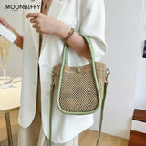 Bohemian Weave Tote Bag for Women Beach Straw Handbags