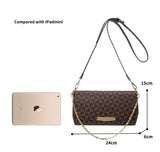 Women Crossbody Bag Leather Tote Messenger Handbag Clutch Chains Shoulder Bag