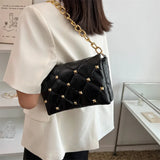 Women's Shoulder Bags Chain Quilted Clutch Purses Handbag