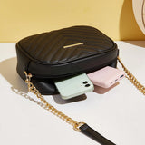 Quilted Shoulder Crossbody Bags Tassel Messenger Bags Small Chain Handbags