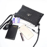 Skull Rivet Women's Crossbody Bag Lady Dinner Shoulder Bag