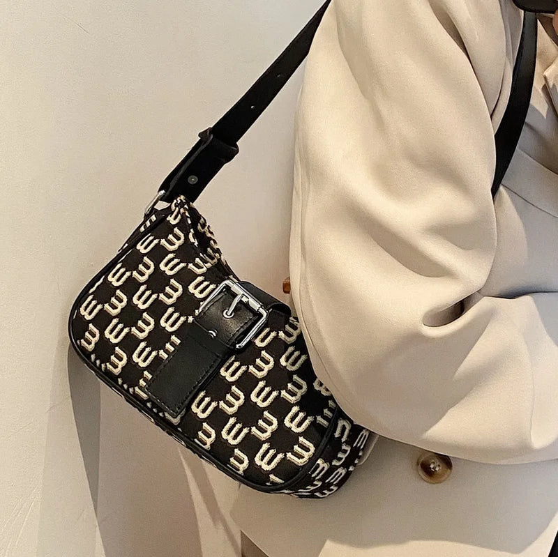 Canvas Women's Crossbody Handbag Shoulder Bag