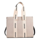 Canvas Women's Shoulder Bag Flap Handbag