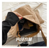 Canvas Women's Shoulder Bag Crossbody Bag Large Handbag