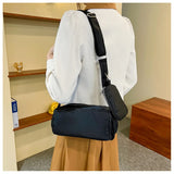 Canvas Women's Shoulder Bag Crossbody Bag Pillow Handbag