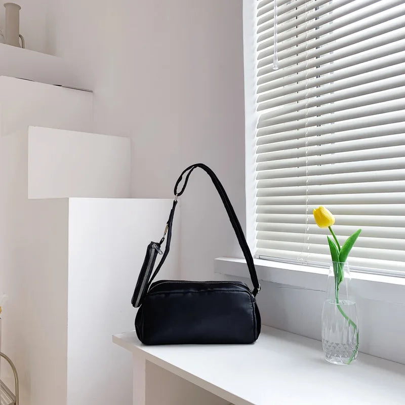 Canvas Women's Shoulder Bag Crossbody Bag Pillow Handbag