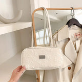 Canvas Women's Shoulder Bag Crossbody Bag Small Square Handbag