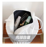 Canvas Women's Shoulder Bag Crossbody Bag Small Square Handbag