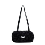 Canvas Women's Shoulder Bag Crossbody Bag Small Square Handbag