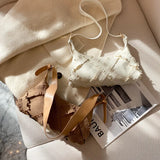 Canvas Women's Small Shoulder Bag Handbag Crossbody Bag