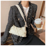 Canvas Women's Small Shoulder Bag Handbag Crossbody Bag