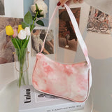 Canvas Women's Shoulder Bag Retro Handbag Small Square Crossbody Bag