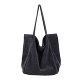 Casual Large Capacity Shoulder Bag Retro Literary Handbag for Women