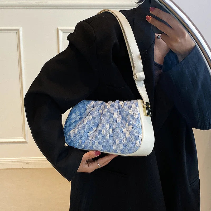 Cloth Women's Shoulder Bag Crossbody Bag Cloud Handbag