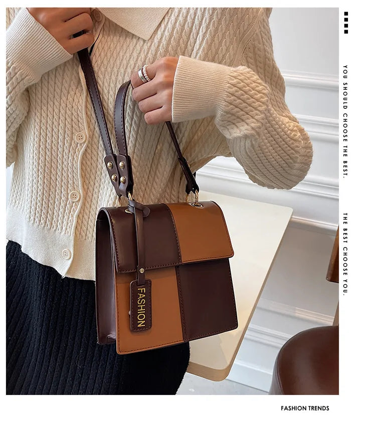 Small Square Crossbody Bag Shoulder Handbag for Women