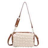 Cotton Women's Shoulder Bag Small Square Crossbody Bag