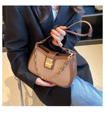 Crocodile Pattern Women's Shoulder Bag Chain Crossbody Bag