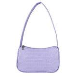 Crocodile Pattern Women's Shoulder Bag Crossbody Handbag