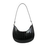 Crocodile Pattern Women's Shoulder Bag Crossbody Bag