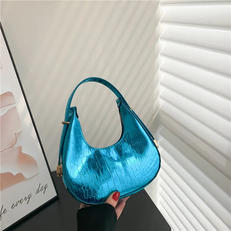 Crocodile Shoulder Bag Crossbody Bag for Women