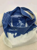 Denim Women's Shoulder Bag Crossbody Large Flap Handbag
