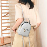 Women Backpack Mini Soft Touch Small Backpack Female Ladies Shoulder Bag
