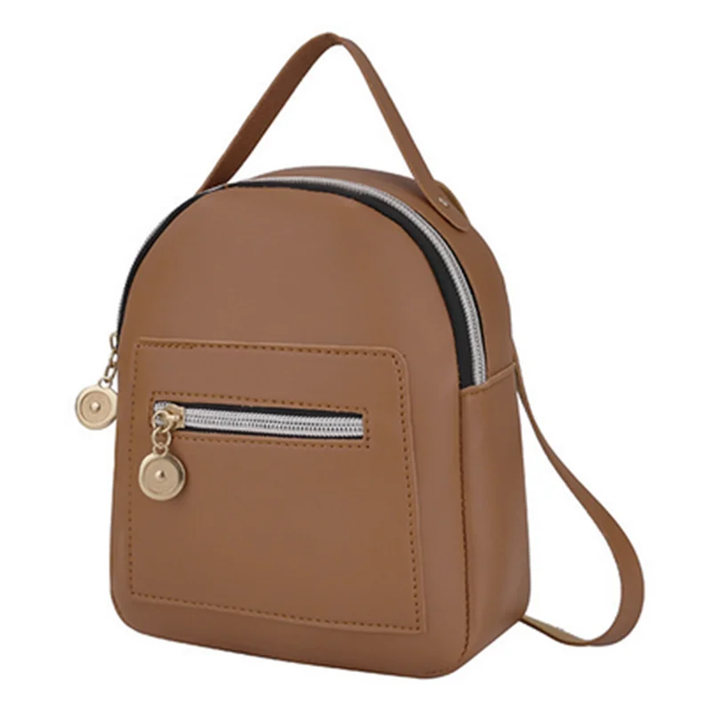 Soft Touch Women Mini Backpack Small Multi-Function