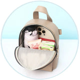 Small Soft PU Leather Mini Backpack Female Ladies Shoulder Bag