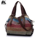 Canvas Women's Crossbody Messenger Bag Shoulder Tote