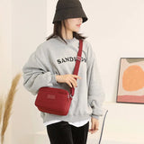 Women's Nylon Crossbody Bag Winter Shoulder Handbags High Messenger Purse Totes