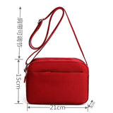 Women's Nylon Crossbody Bag Winter Shoulder Handbags High Messenger Purse Totes