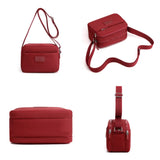 Women's Nylon Crossbody Bag Winter Shoulder Handbags High Messenger Purse Totes