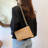 Women's Chain Crossbody Flap Handbag