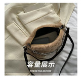 Women's Chain Crossbody Bag Flap Handbag