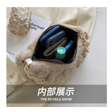Half Moon Chain Crossbody Bag Women's Handbag