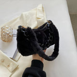 Half Moon Chain Crossbody Bag Women's Handbag