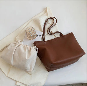 Retro Women's Large Totes Handbag - Shoulder Bag for Travel
