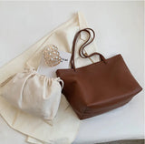 Retro Women's Large Totes Handbag - Shoulder Bag for Travel